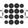 Hantlar 2x15 kg vidaXL – miniatyr 3