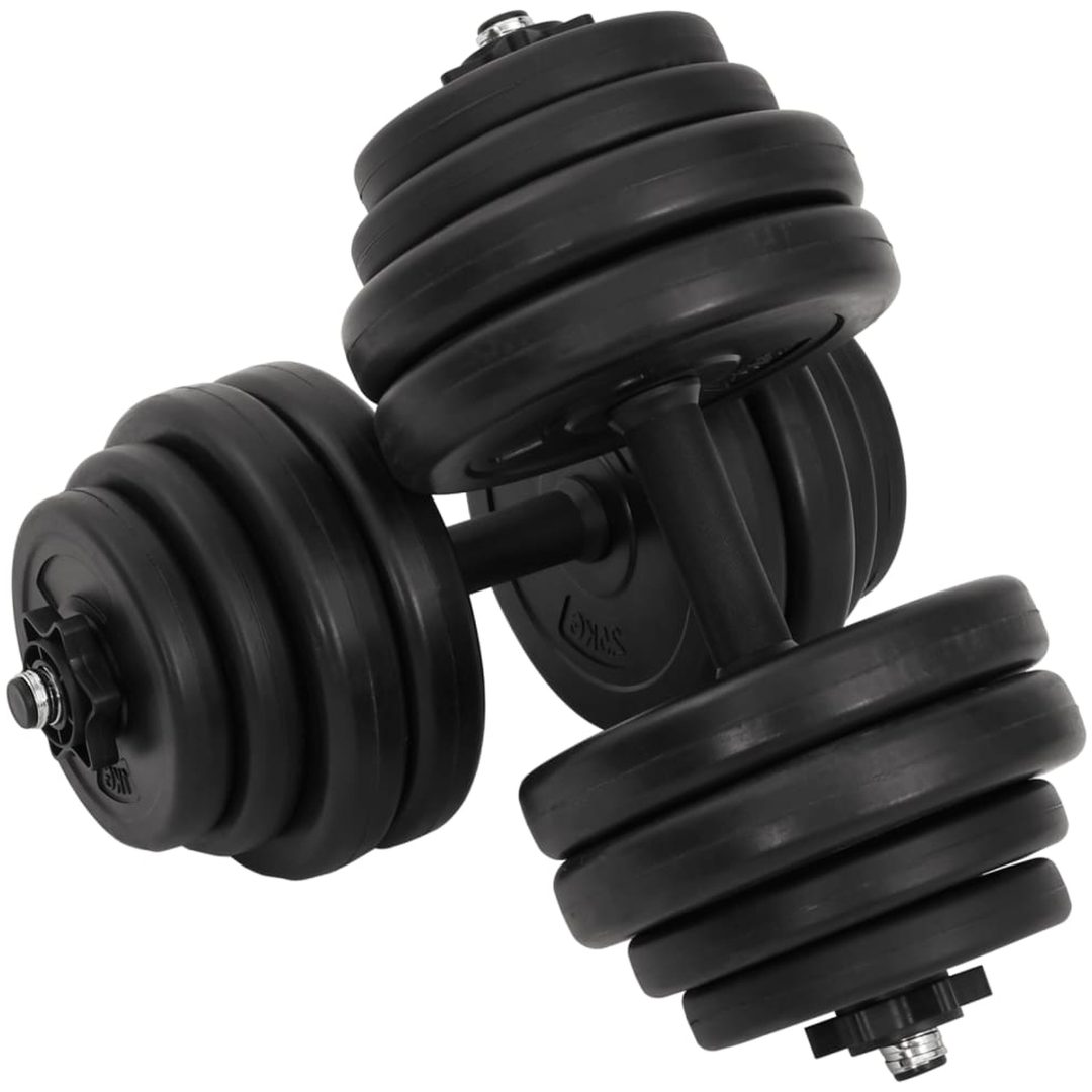Hantlar 2x15 kg vidaXL