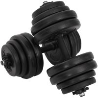Hantlar 2x15 kg vidaXL