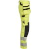 Hantverksbyxa 2291 Stretch Varselgul Svart Varsel gul/svart Jobman – miniatyr 2