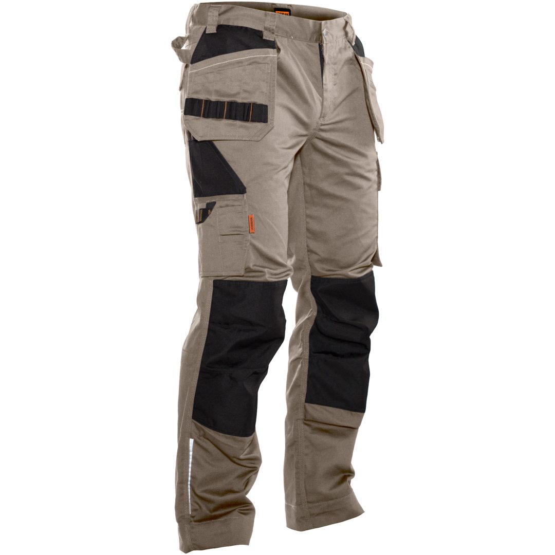Hantverksbyxa 2322 Practical Khaki/Svart Jobman C44
