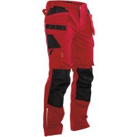 Hantverksbyxa 2322 Practical Röd/Svart Jobman