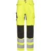Hantverksbyxa 2379 Stretch Varsel Gul Svart Jobman – miniatyr 5