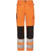 Hantverksbyxa 2379 Stretch Varsel orange/svart Jobman – miniatyr 5