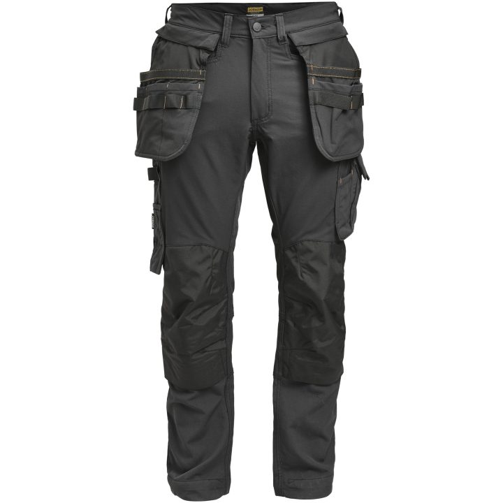 Hantverksbyxa 2391 Stretch Svart Jobman – bild 3