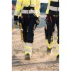 Hantverksbyxa 2392 Stretch Varsel Svart gul Jobman – miniatyr 9