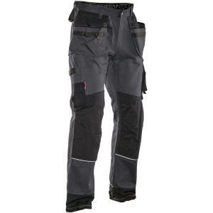 Hantverksbyxa Bomull 2732 Technical Mörkgrå/Svart Jobman