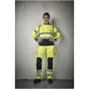 Hantverksbyxa Dam 2271 Stretch Varsel Gul Svart Jobman – miniatyr 5