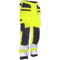 Hantverksbyxa Star Varsel 2222 Technical Gul/svart Jobman