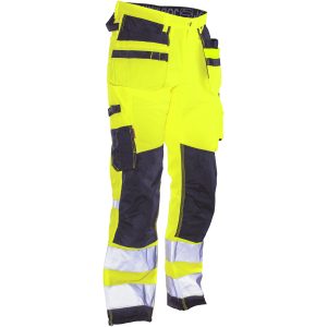 Hantverksbyxa Star Varsel 2222 Technical Gul/svart Jobman