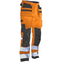 Hantverksbyxa Star Varsel 2222 Technical Orange/Svart Jobman