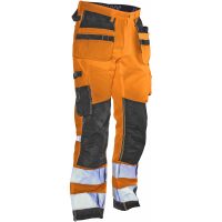 Hantverksbyxa Star Varsel 2222 Technical Orange/Svart Jobman