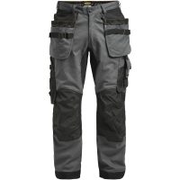Hantverksbyxa Stretch 2164 Technical Mörkgrå/Svart Jobman