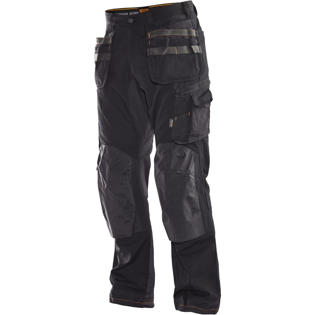 Hantverksbyxa Stretch 2164 Technical Svart Jobman C146