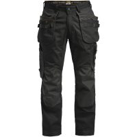 Hantverksbyxa Stretch 2164 Technical Svart Jobman