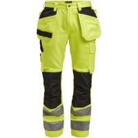 Hantverksbyxa Varsel 2377 Practical Gul/svart Jobman