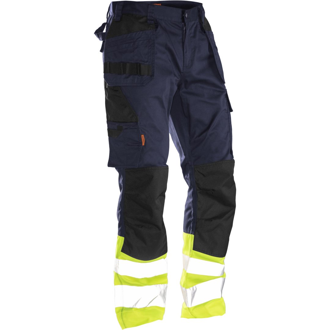 Hantverksbyxa Varsel 2513 Practical Marin/Gul Jobman C42