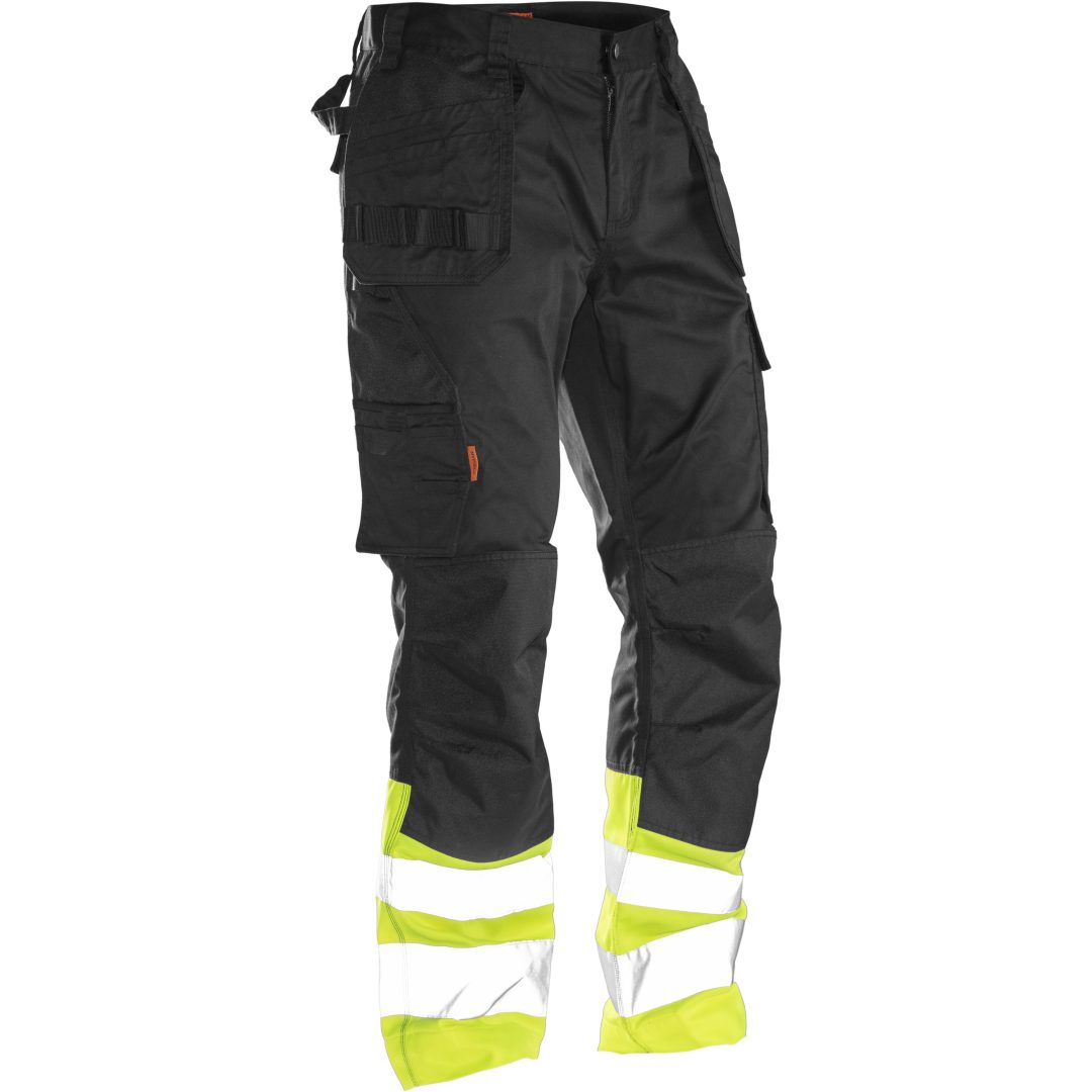 Hantverksbyxa Varsel 2513 Practical Svart/Gul Jobman C44