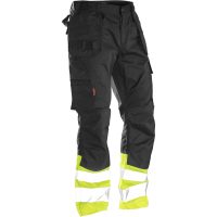 Hantverksbyxa Varsel 2513 Practical Svart/Gul Jobman