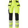 Hantverksbyxor Fluorescerande Gul/Svart Top Swede C44 – miniatyr 1
