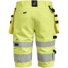 Hantverksshorts 2296 Stretch Varselgul Varsel gul Jobman – miniatyr 3