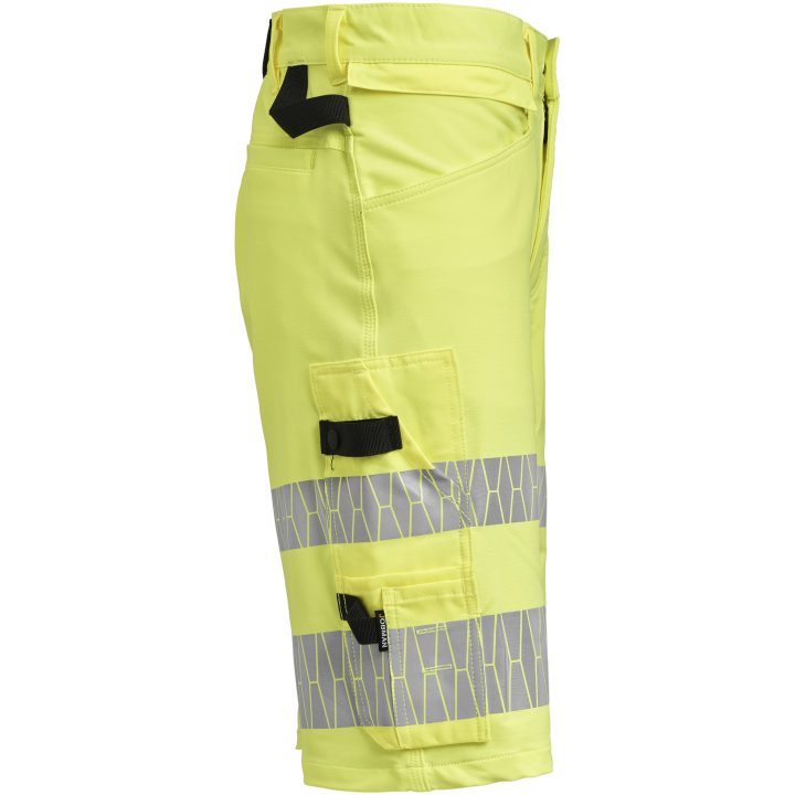 Hantverksshorts 2296 Stretch Varselgul Varsel gul Jobman – bild 5