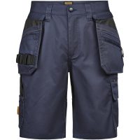 Hantverksshorts 2336 Semistretch Marinblå/svart Jobman