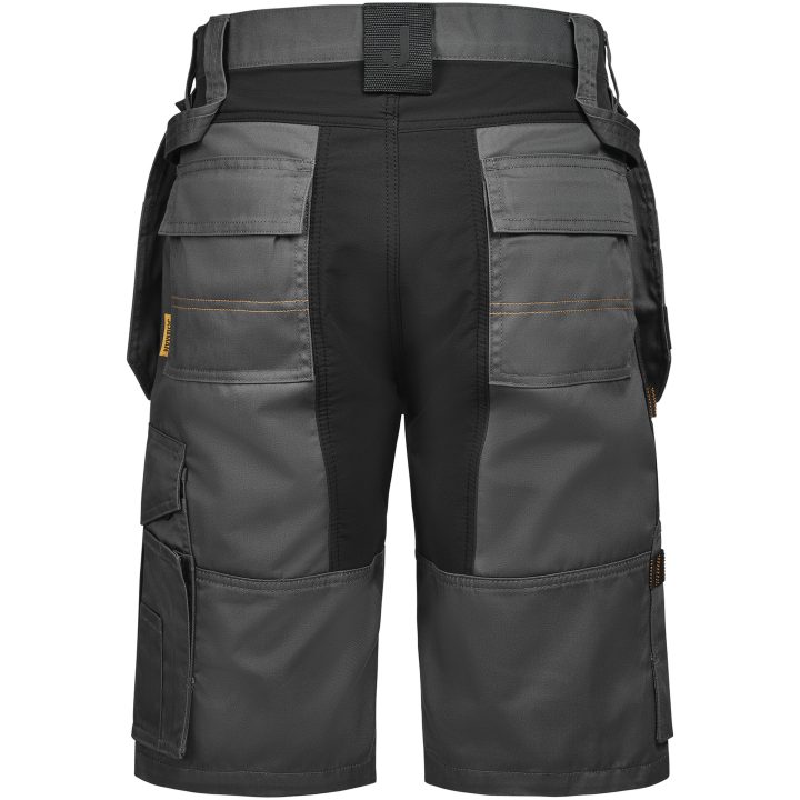 Hantverksshorts 2336 Semistretch Mörkgrå/svart Jobman – bild 3