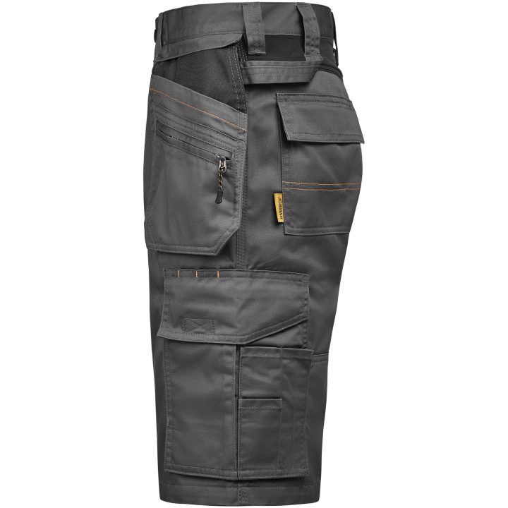 Hantverksshorts 2336 Semistretch Mörkgrå/svart Jobman – bild 4
