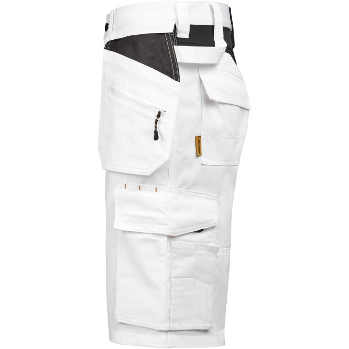 Hantverksshorts 2336 Semistretch Vit Svart Jobman – bild 4