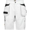 Hantverksshorts 2336 Semistretch Vit Svart Jobman – miniatyr 1
