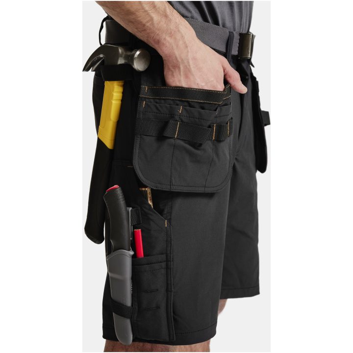 Hantverksshorts 2397 Stretch Svart Jobman – bild 10