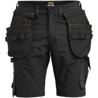 Hantverksshorts 2397 Stretch Svart Jobman