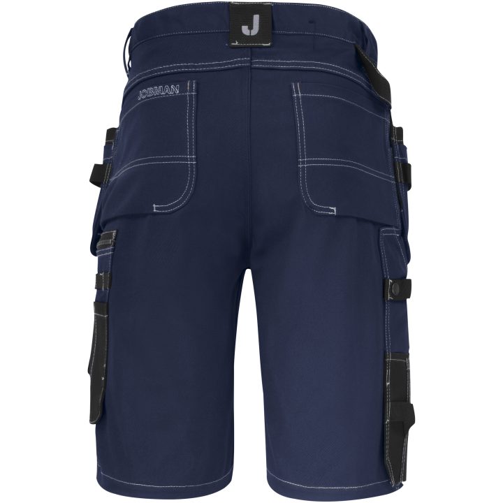 Hantverksshorts Bomull 2733 Technical Marin/Svart Jobman C44 – bild 3