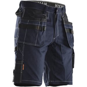 Hantverksshorts Bomull 2733 Technical Marin/Svart Jobman