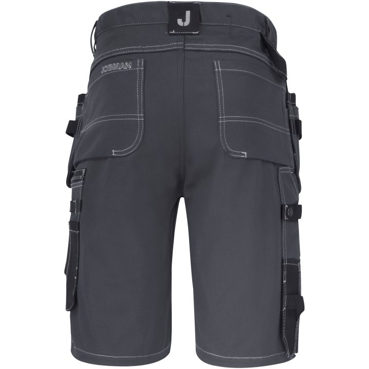 Hantverksshorts Bomull 2733 Technical Mörkgrå/Svart Jobman C44 – bild 3