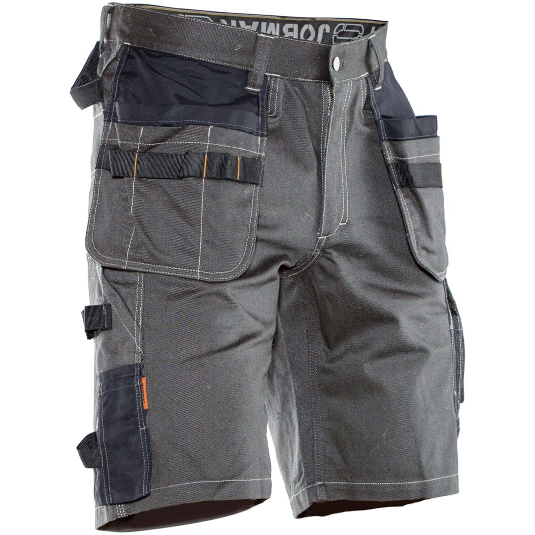 Hantverksshorts Bomull 2733 Technical Mörkgrå/Svart Jobman C44