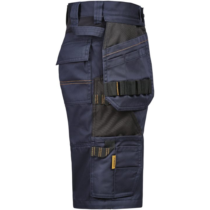 Hantverksshorts Dam 2337 Semistretch Marinblå/svart Jobman – bild 2