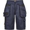 Hantverksshorts Dam 2337 Semistretch Marinblå/svart Jobman – miniatyr 1