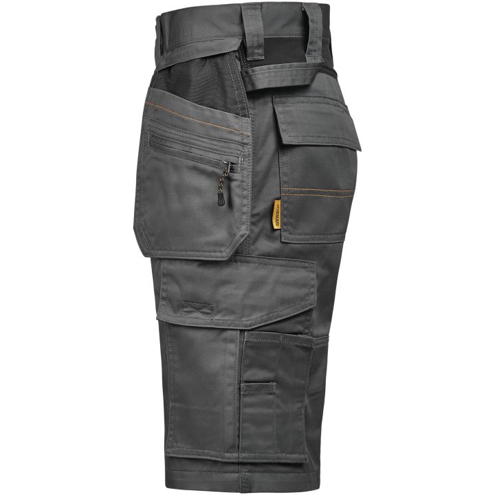 Hantverksshorts Dam 2337 Semistretch Mörkgrå/svart Jobman – bild 2