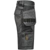 Hantverksshorts Dam 2337 Semistretch Mörkgrå/svart Jobman – miniatyr 4