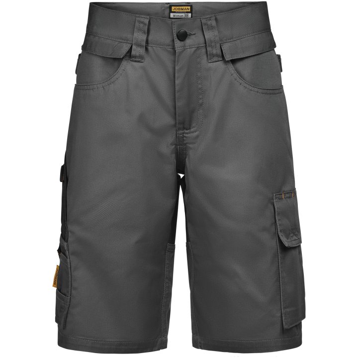 Hantverksshorts Dam 2337 Semistretch Mörkgrå/svart Jobman – bild 5