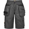 Hantverksshorts Dam 2337 Semistretch Mörkgrå/svart Jobman – miniatyr 1