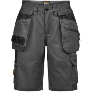 Hantverksshorts Dam 2337 Semistretch Mörkgrå/svart Jobman