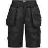 Hantverksshorts Dam 2337 Semistretch Svart Jobman – miniatyr 2