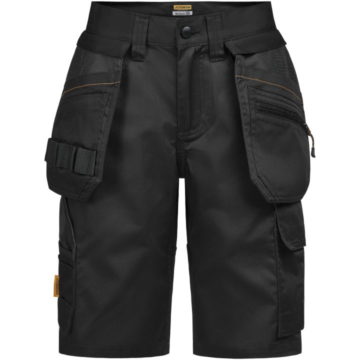 Hantverksshorts Dam 2337 Semistretch Svart Jobman – bild 2