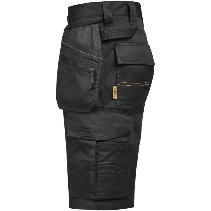Hantverksshorts Dam 2337 Semistretch Svart Jobman – bild 3