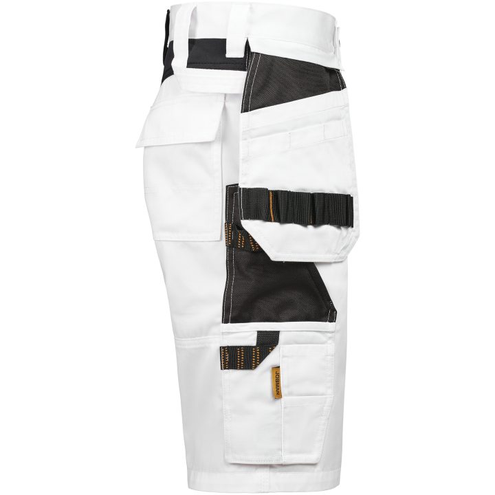 Hantverksshorts Dam 2337 Semistretch Vit Svart Jobman – bild 2
