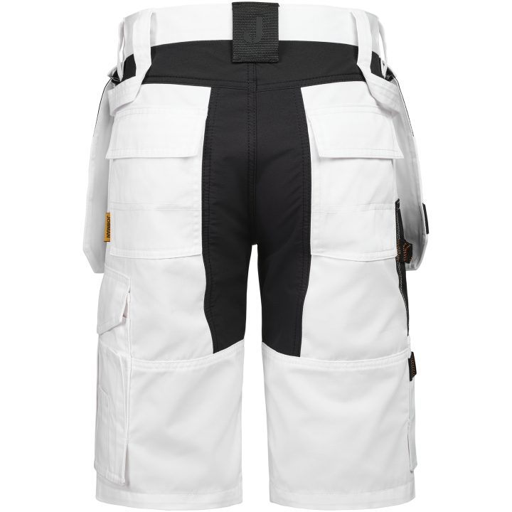 Hantverksshorts Dam 2337 Semistretch Vit Svart Jobman – bild 3