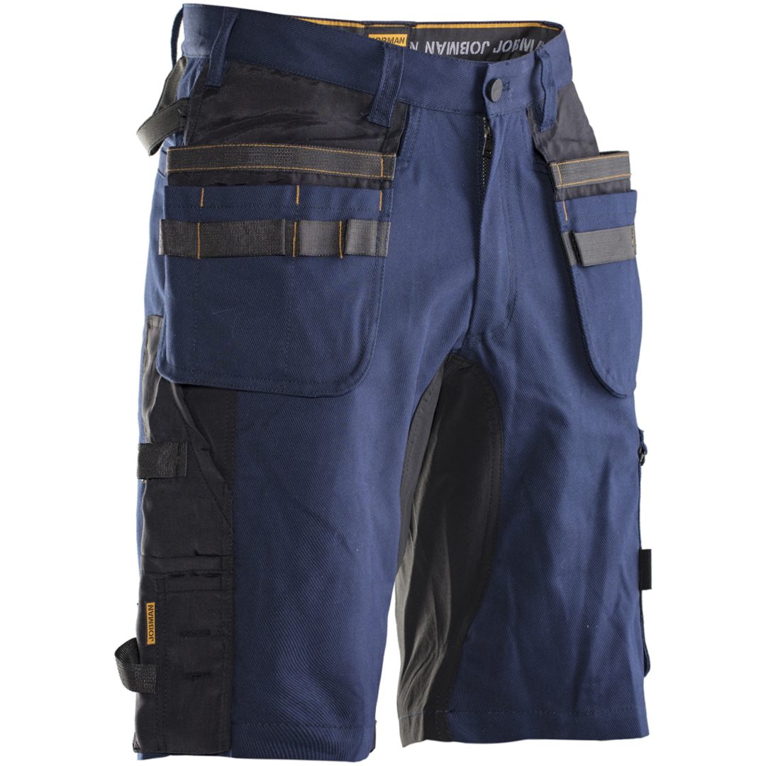 Hantverksshorts Stretch 2168 Technical Marin/Svart Jobman C44